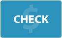 Check logo prominently displayed on a blue background, symbolizing secure and convenient payment solutions.